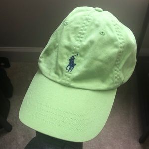Green POLO Hat EUC